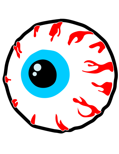 Bloodshot Eye clipart