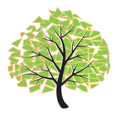 Blooming tree clipart