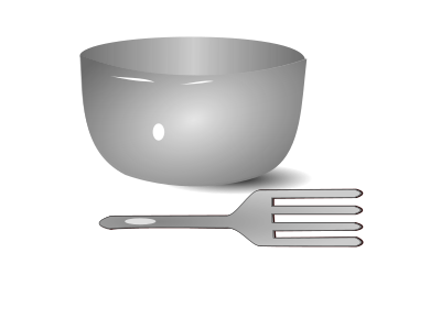 Blow and knife clipart