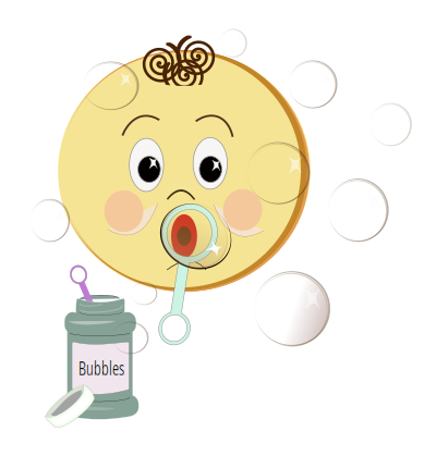 Blowing Bubbles clipart