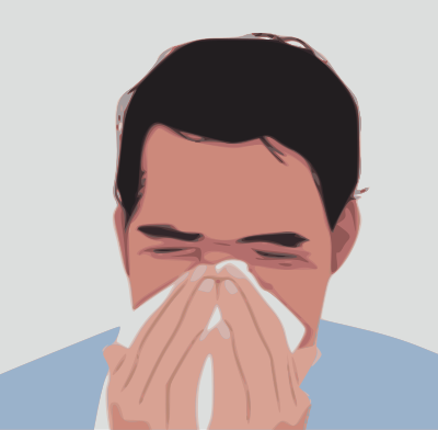Blowing Nose 2 clipart