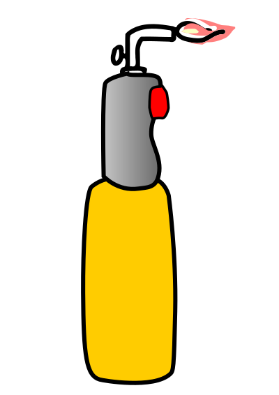 Blowtorch clipart