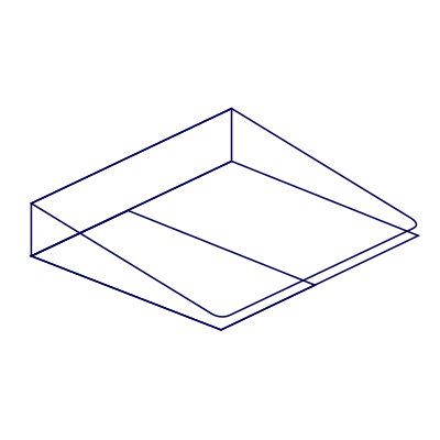 Blue 3-ring binder clipart