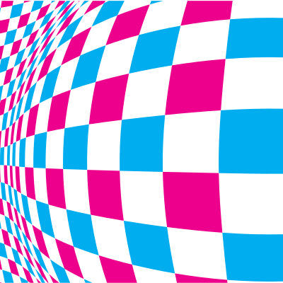 Blue and pink tiles clipart