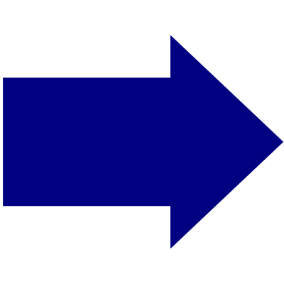Blue arrow clipart