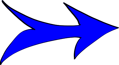 Blue Arrow clipart
