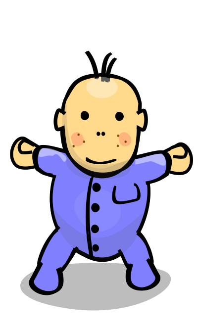 Blue Baby clipart