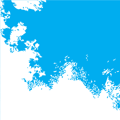Blue background with white ink spatter clipart