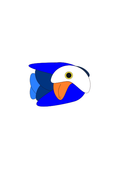 Blue Bird clipart