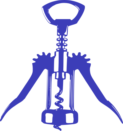 Blue Bottle Opener clipart