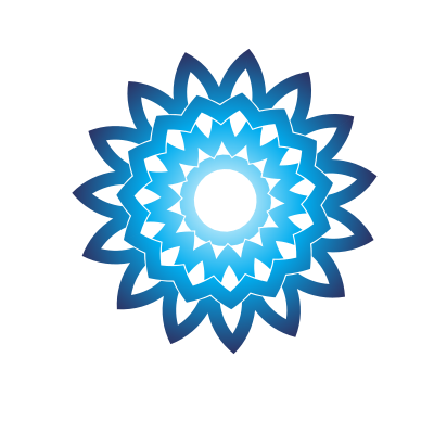 Blue Celtic star clipart