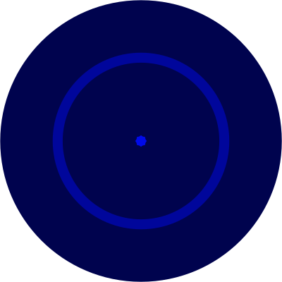 Blue Circle clipart