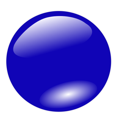 Blue circle clipart