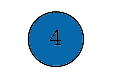 Blue Circle 4 clipart