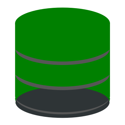 Blue Database clipart