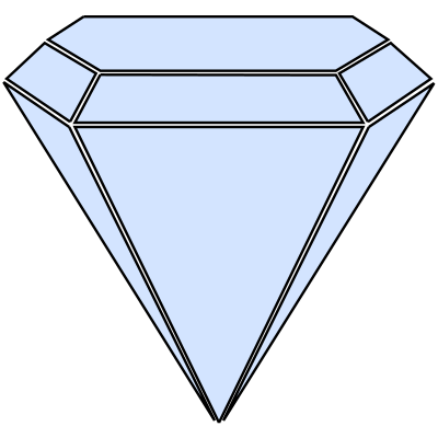 Blue Diamond clipart