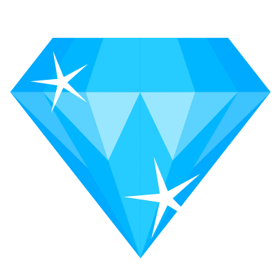 Blue Diamond clipart