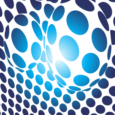 Blue dots filter clipart
