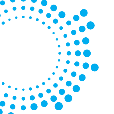 Blue dots white background clipart