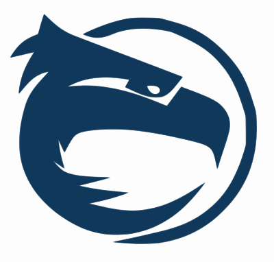 Blue Eagle Circle clipart