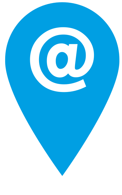 Blue Email Icon clipart
