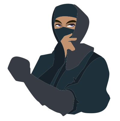 Blue Eyed Ninja clipart