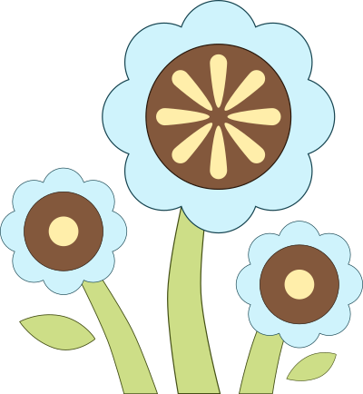 Blue Flower clipart