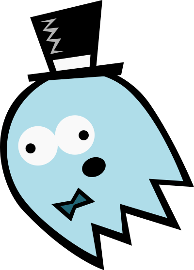 Blue Ghost clipart
