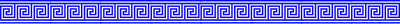 Blue Greek Key With Lines Border clipart