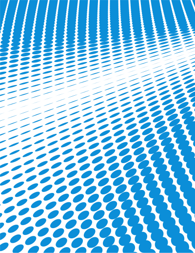 Blue halftone pattern background clipart