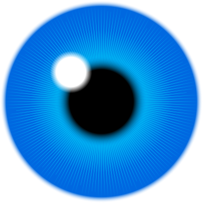 Blue iris clipart