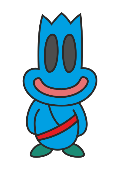 Blue monster clipart