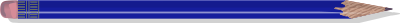 Blue Pencil clipart