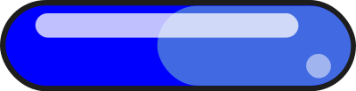 Blue pill button clipart