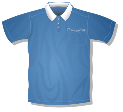 Blue Polo Shirt Remix clipart