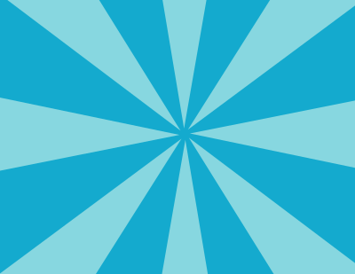Blue radial stripes clipart