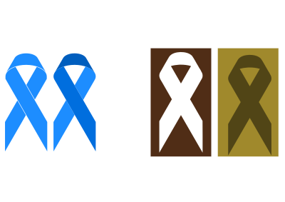 Blue ribbon collection clipart