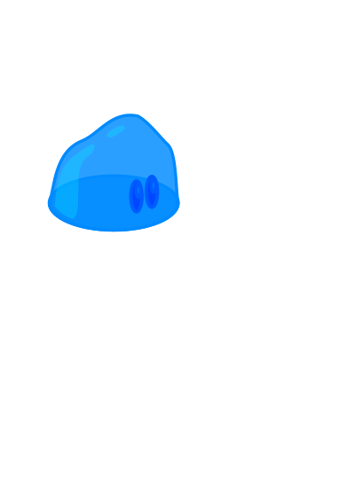 Blue Slime clipart