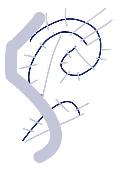 Blue Stubble clipart