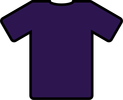 Blue t-shirt clipart