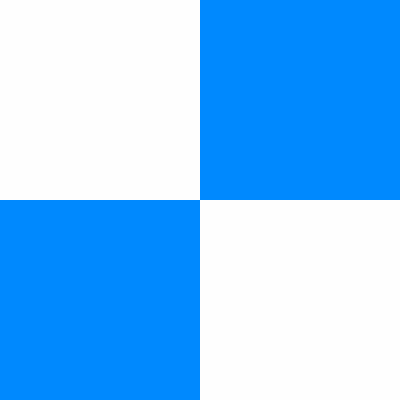 Blue & white checker pattern clipart