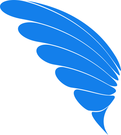 blue Wing clipart