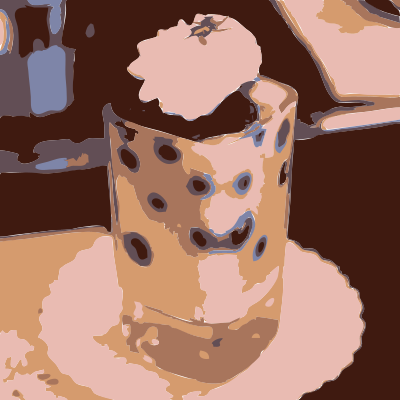 Blueberry Lemon curd clipart