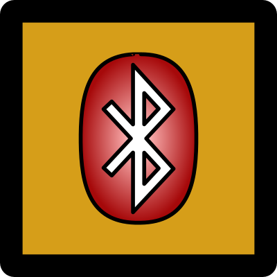 Bluetooth Disabled Icon [Umber] clipart
