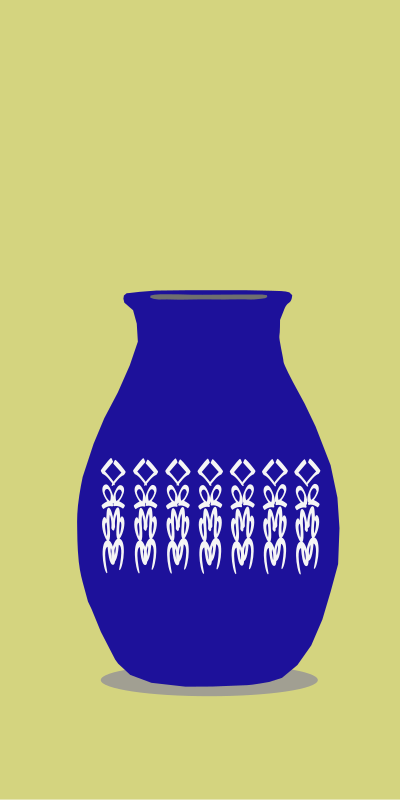Bluevase clipart