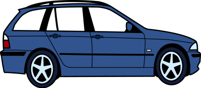 BMW touring clipart