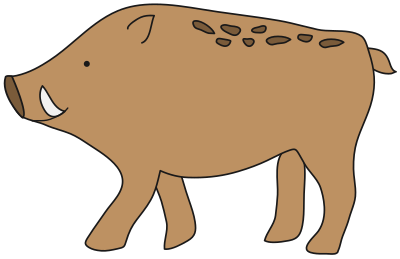Boar clipart