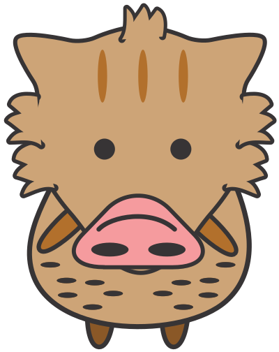 Boar head clipart