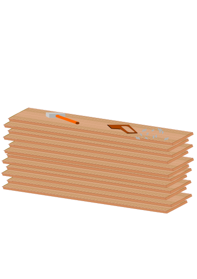 Boards and tools clipart