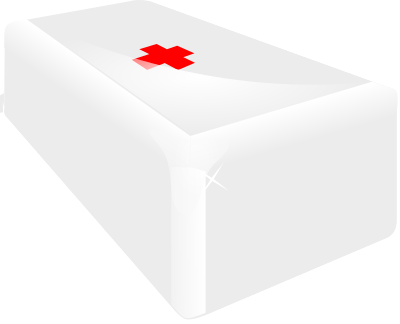 Boite de premiers secours clipart